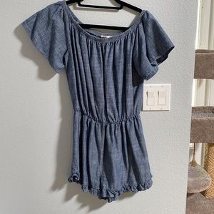 Chambray romper